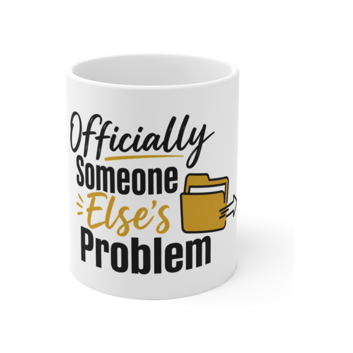 Officially Someone Else's Problem Mug