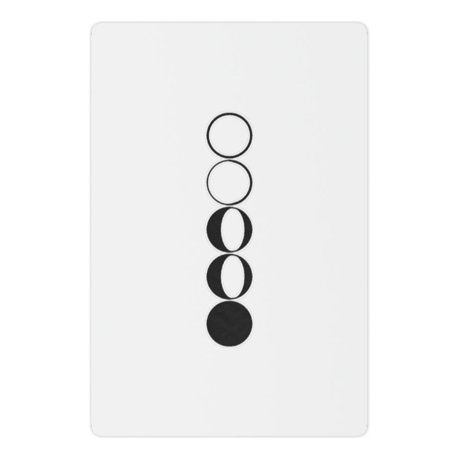 Moon Phases Temporary Tattoo