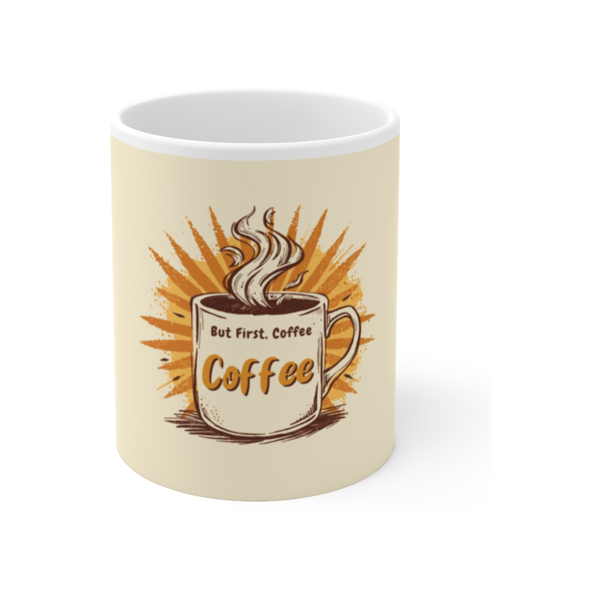 But First Coffee Retro Mug