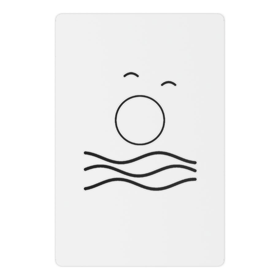 Sun & Sea Temporary Tattoo