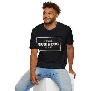 Unisex "Local Business Crew" T-Shirt | Small Business Support Tee | T-Shirt For Work | Gift for a Business Owner