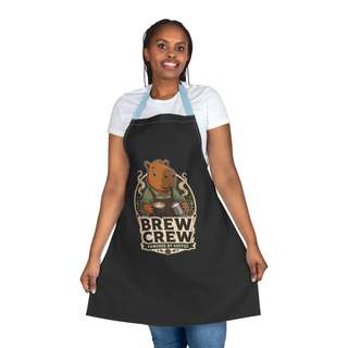 Brew Crew Bear Apron | Coffee Barista Kitchen Apron