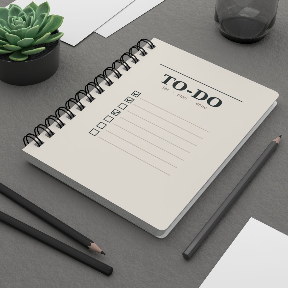 To-Do List Spiral Notebook
