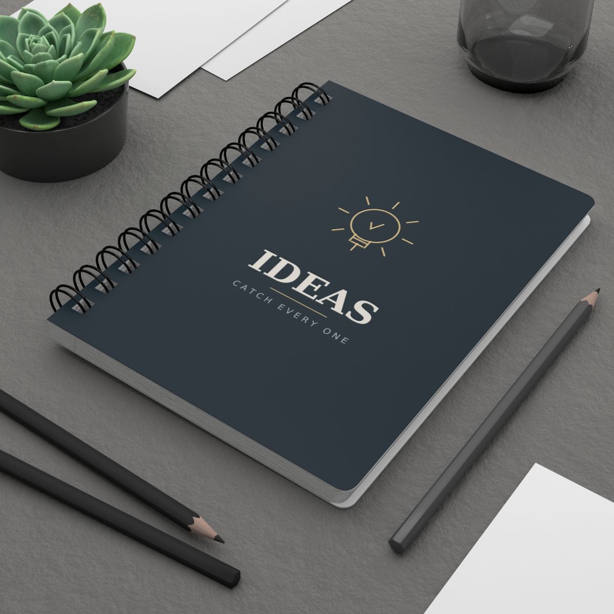 Ideas Spiral Notebook