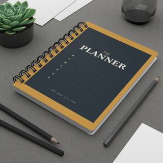 The Weekly Planner Spiral Notebook