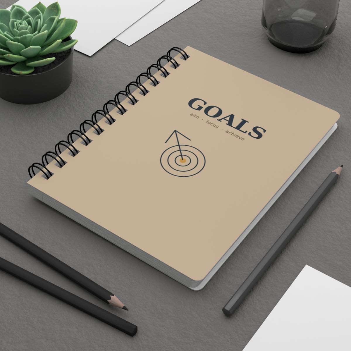 Goals Spiral Notebook