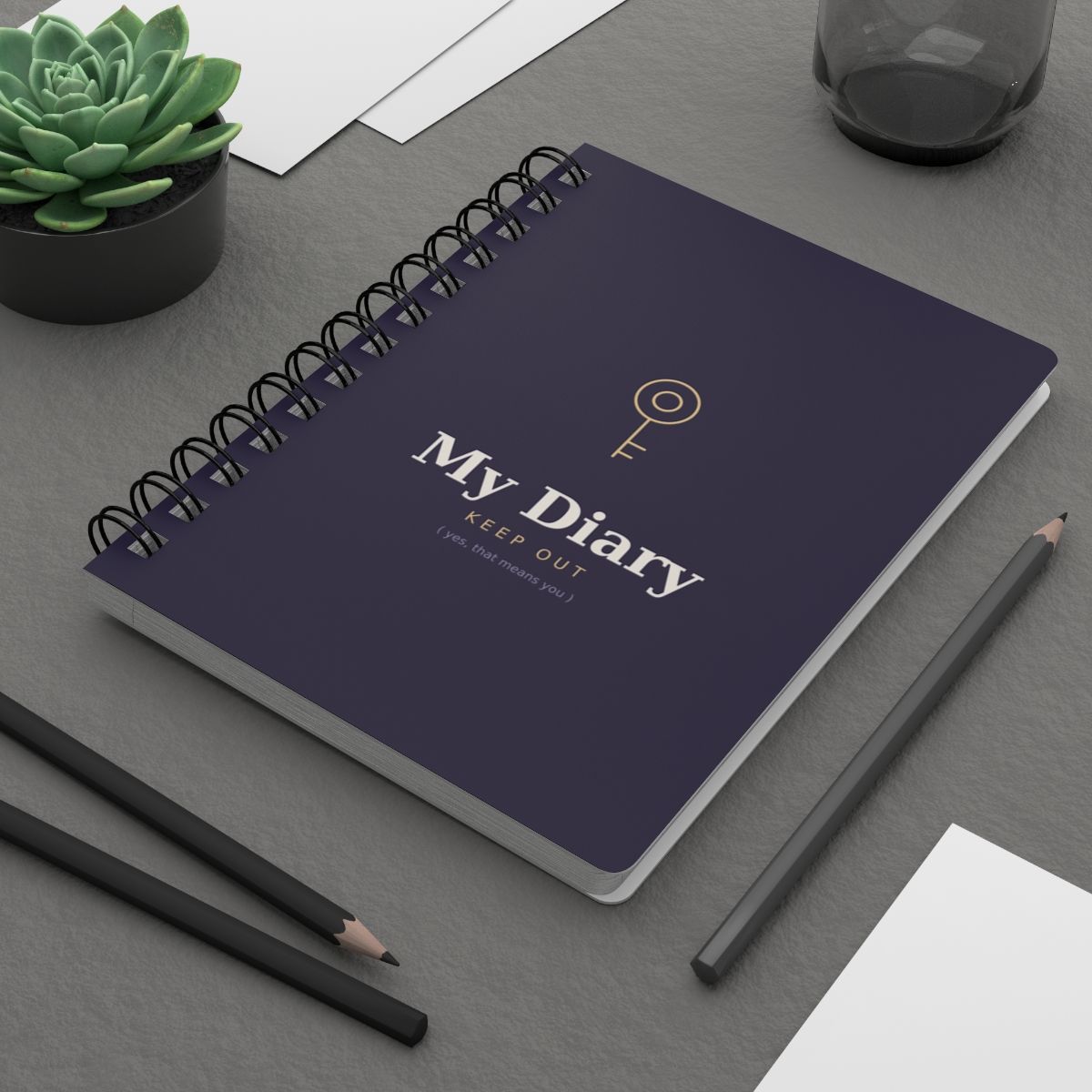 My Diary Spiral Notebook