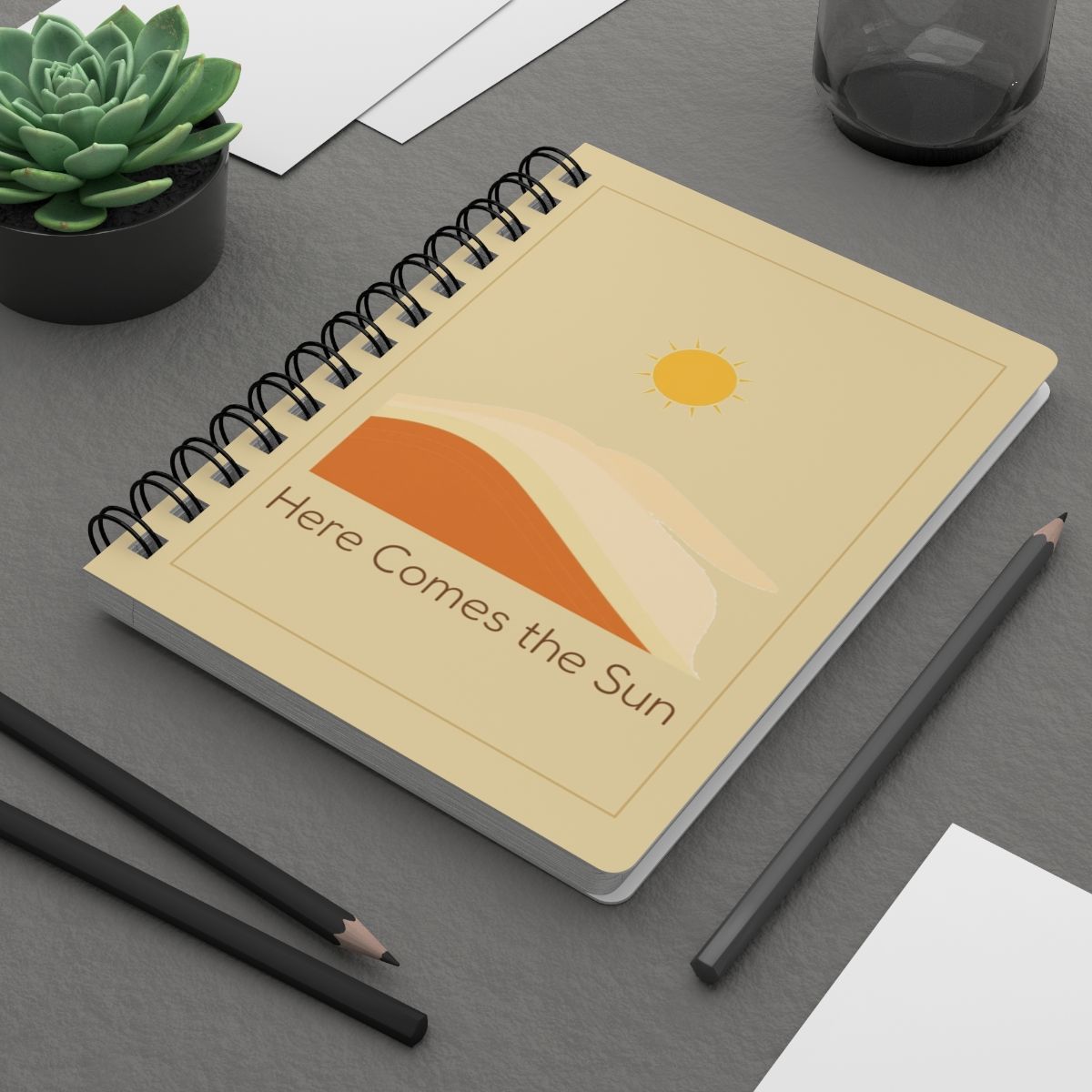 Here Comes the Sun Minimalist Journal